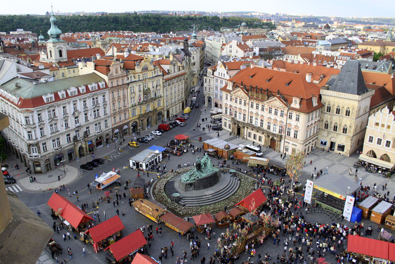 میدان شهر قدیمی در جمهوری چک