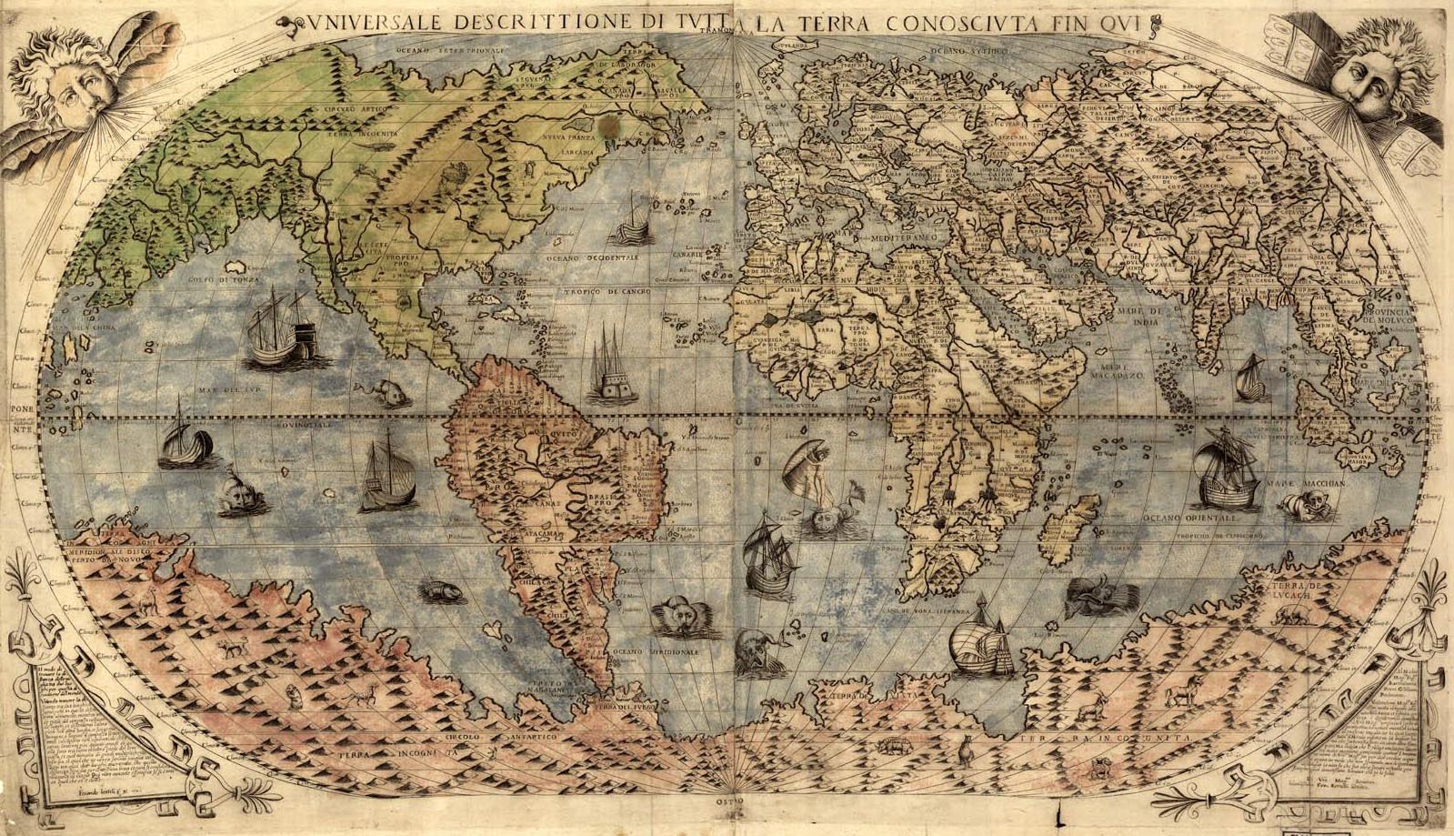 قدیمی ترین نقشه‌های جهان
