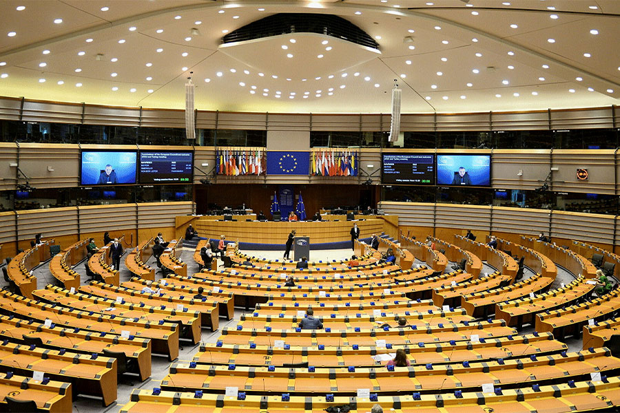 ساختمان پارلمان اروپا در استراسبورگ